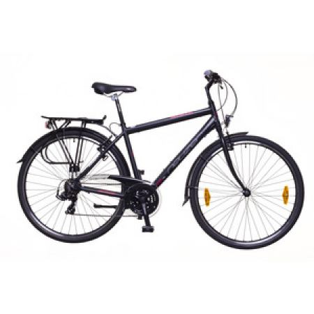 Neuzer Ravenna 50 Trekking kerékpár fekete/bordó szürke